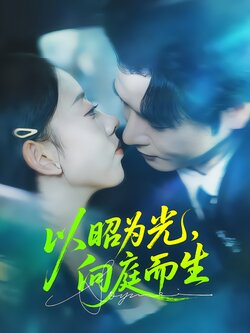 以昭为光，向庭而生海报