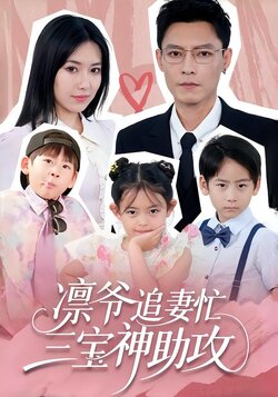 凛爷追妻忙，三宝神助攻海报