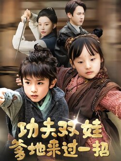 功夫双娃爹地来过一招海报