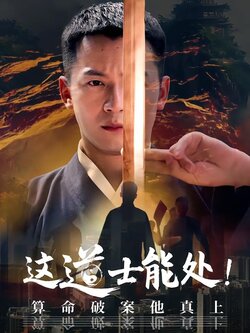 这道士能处！算命破案他真上海报