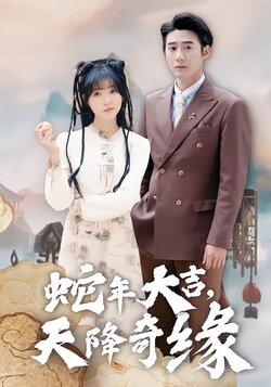 蛇年大吉，天降奇缘海报