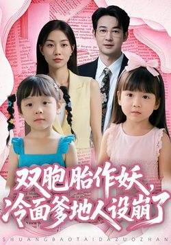 双胞胎作妖，冷面爹地人设崩了海报
