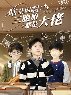 啥基因啊！三胞胎都是大佬海报